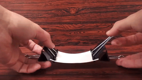 cách làm giá đỡ điện thoại bằng kẹp giấy