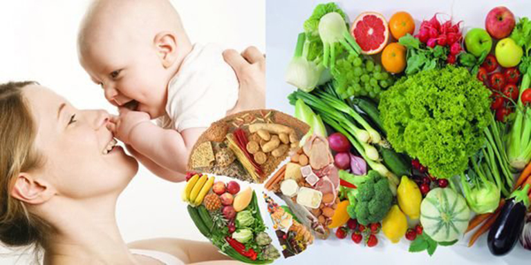 Chế độ ăn uống cho bà mẹ sau sinh