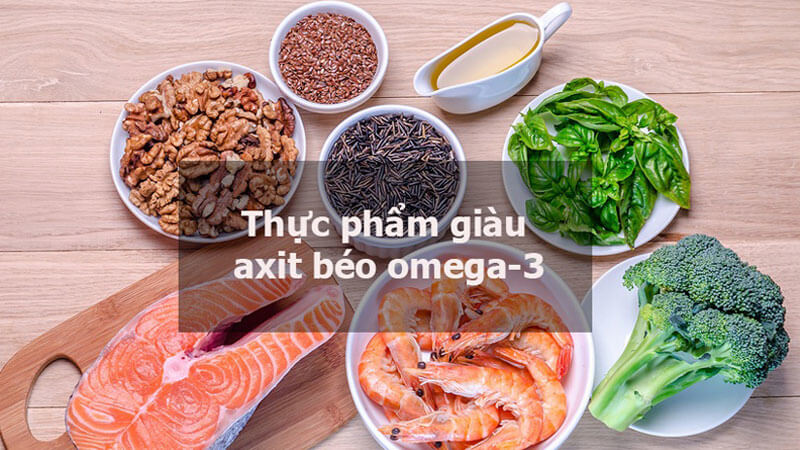 Thực phẩm giàu acid Omega 3